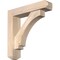 Ekena Millwork Imperial Craftsman Smooth Bracket w/ Offset Brace, Douglas Fir, 5 1/2"W x 24"D x 24"H BKT0604X24X24IMP04SDF - alternate 1